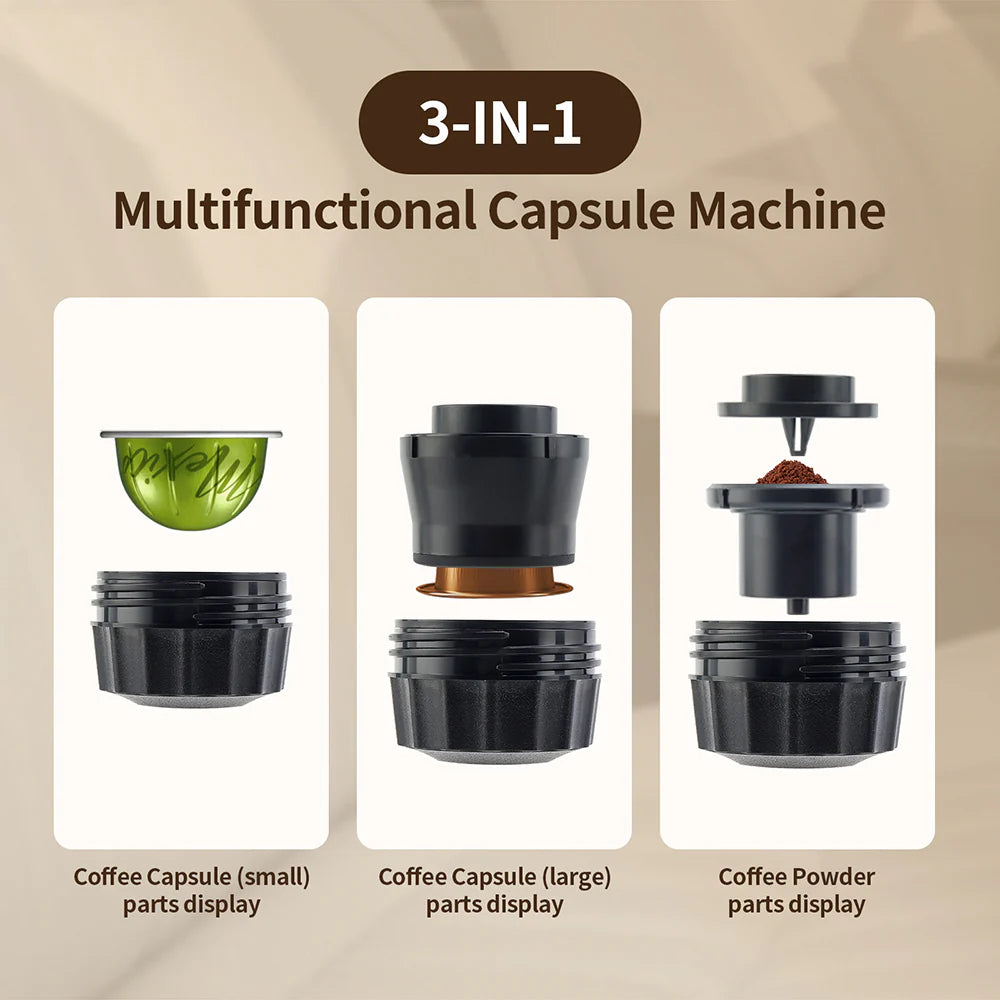 3-In-1 Portable Espresso Machine