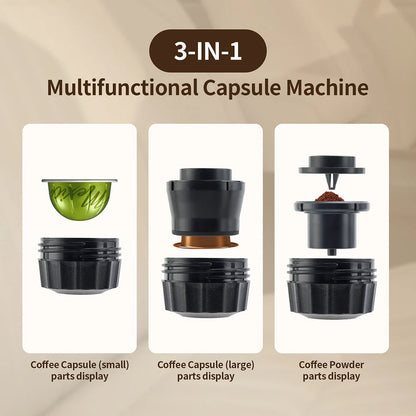 3-In-1 Portable Espresso Machine
