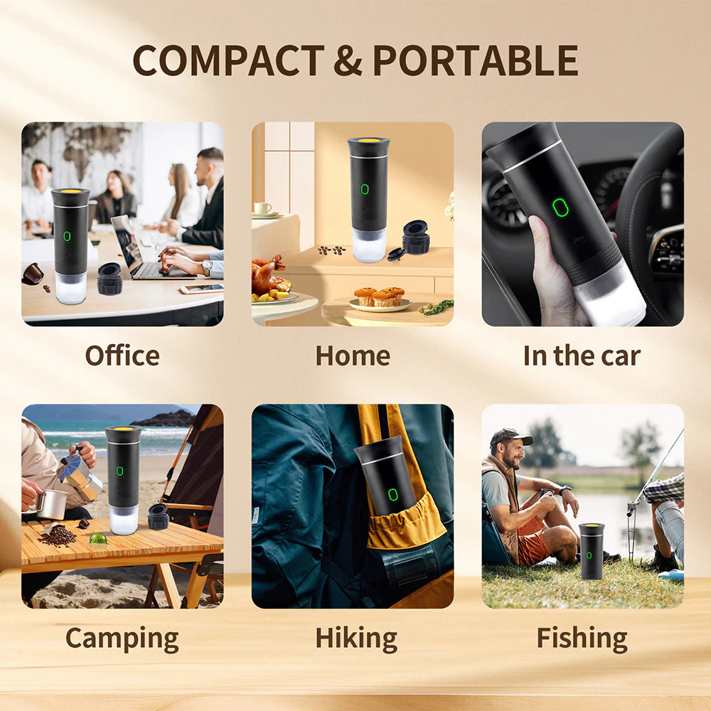 3-In-1 Portable Espresso Machine